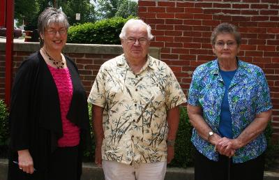Representatives from Brown County at the 2011 Senior Citizens Art Show.