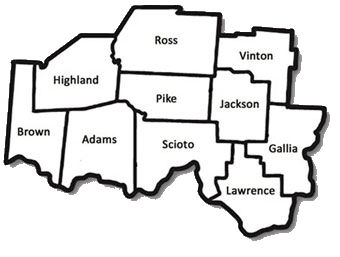 AAA7 Counties Map